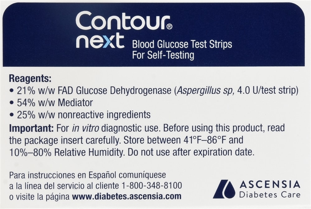 Contour Next Blood Glucose Test Strips Optum Store Optum Store