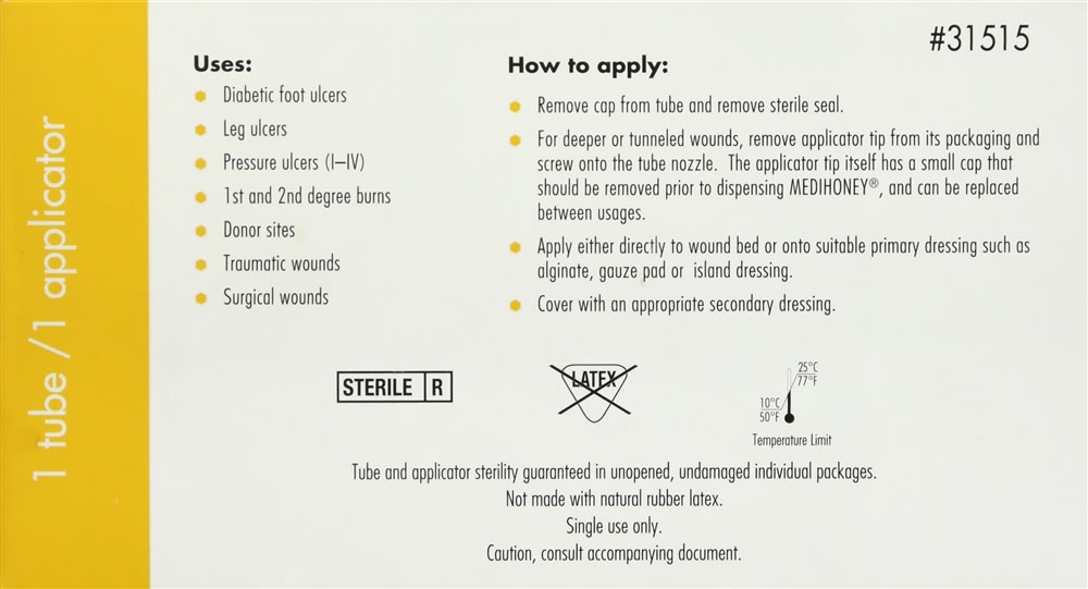 Medihoney Wound & Burn Dressing 1.5 oz Optum Store