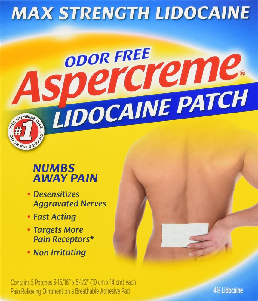 Aspercreme Lidocaine Patches Optum Store Optum Store