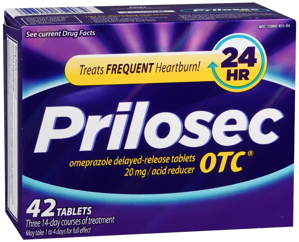 can i take two prilosec otc a day