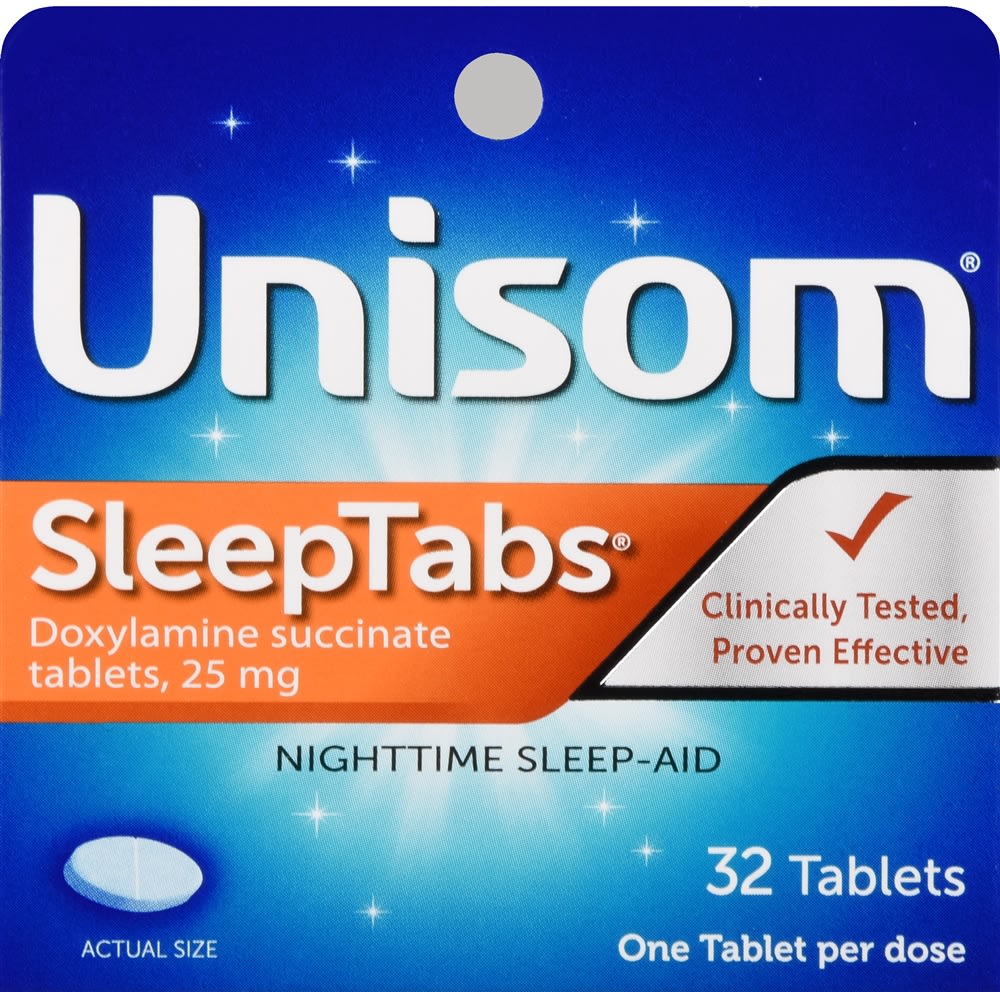Unisom SleepTabs Nighttime SleepAid Optum Store Optum Store