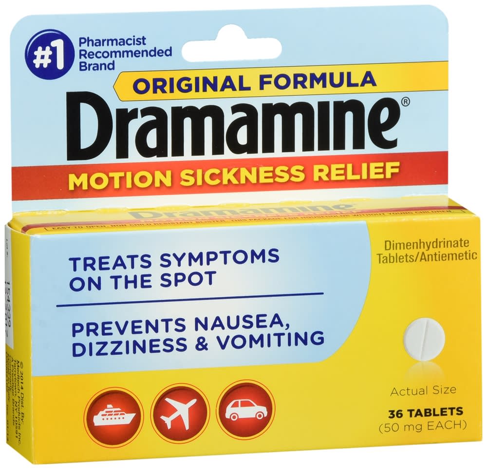 Dramamine Motion Sickness Relief Tablets Original Formula Optum Store