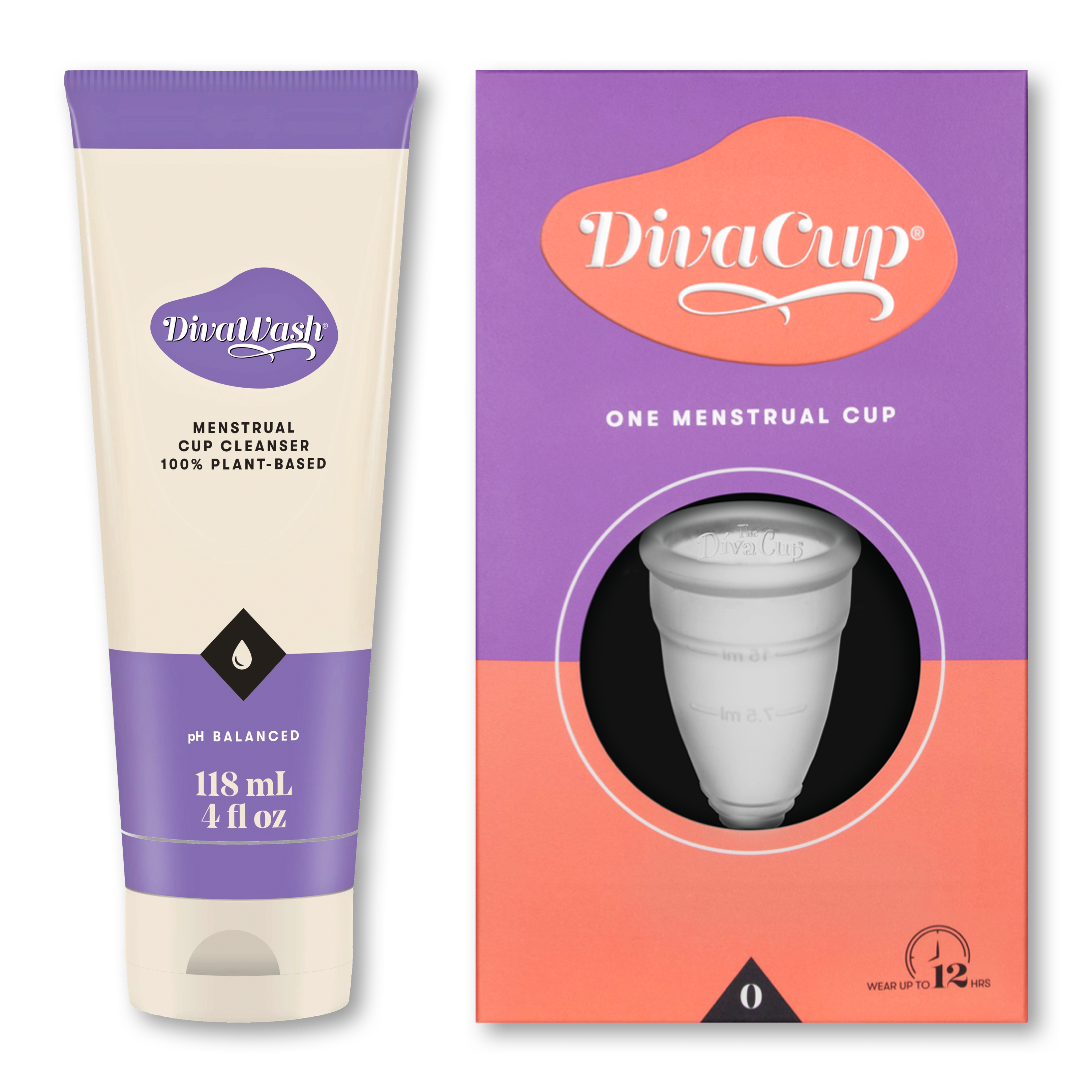 DivaCup Model 0 Menstrual Cup Bundle Store