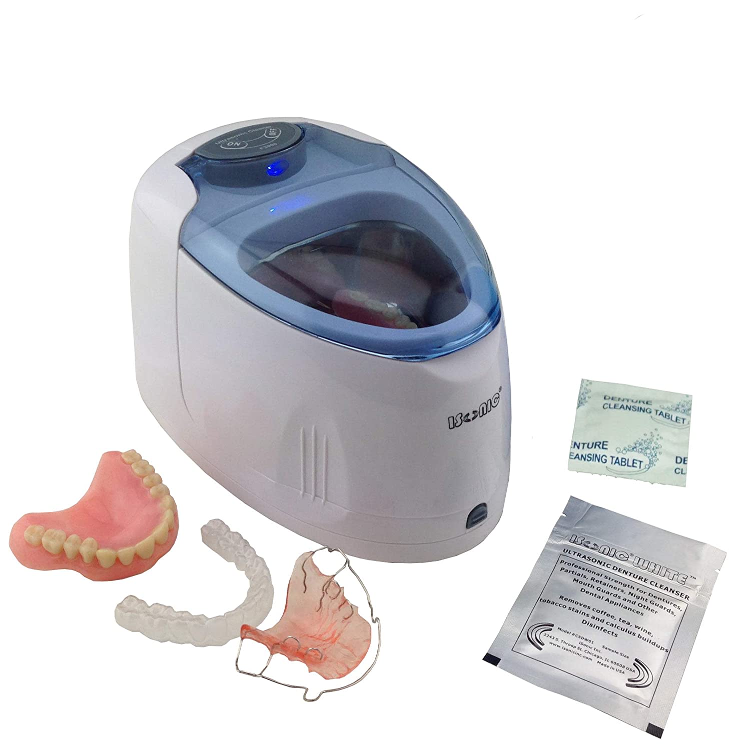 iSonic Ultrasonic Denture & Retainer Cleaner F3900 Optum Store