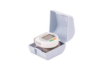 BrightSense Portable LED Wrist Blood Pressure Monitor - VystaMed