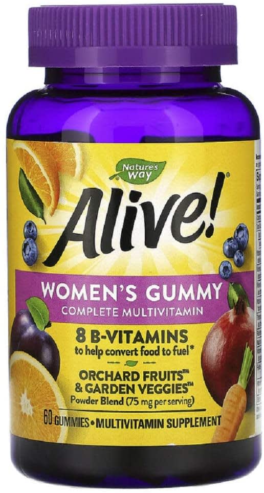 Nature's Way Alive! Women's Gummy Vitamins, Fruit Flavor -60 ...