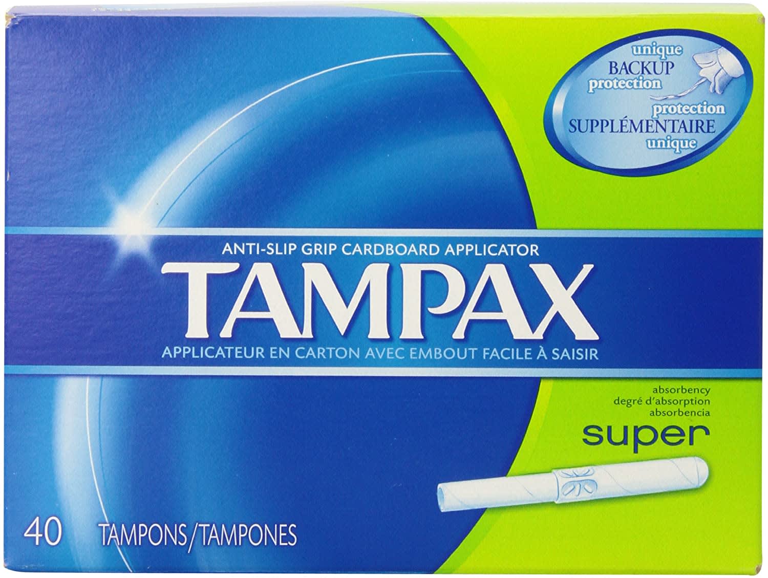 Tampax Cardboard Applicator Tampons - Light/regular/super