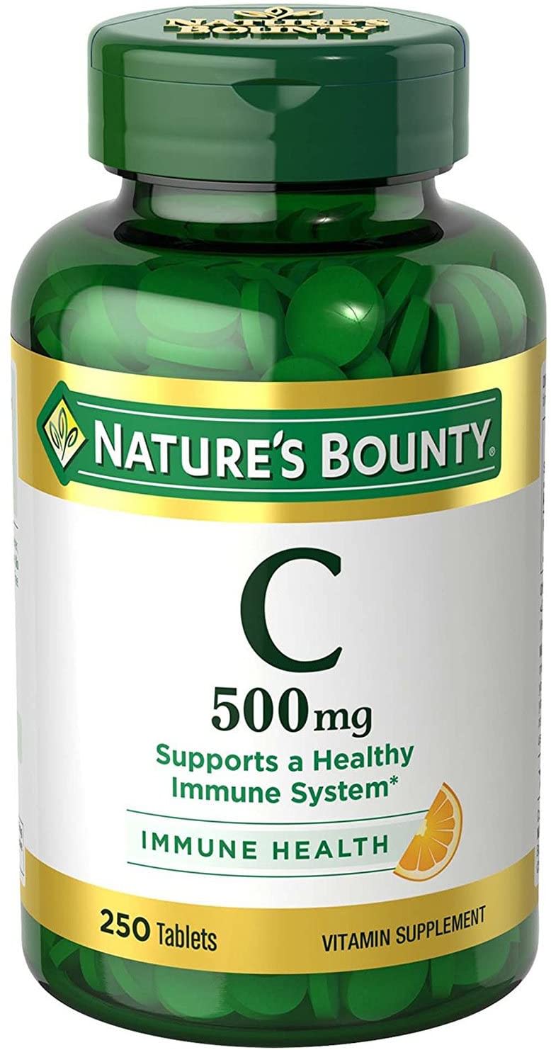 Nature S Bounty Vitamin C 500 Mg Tablets 250 Ct Optum Store