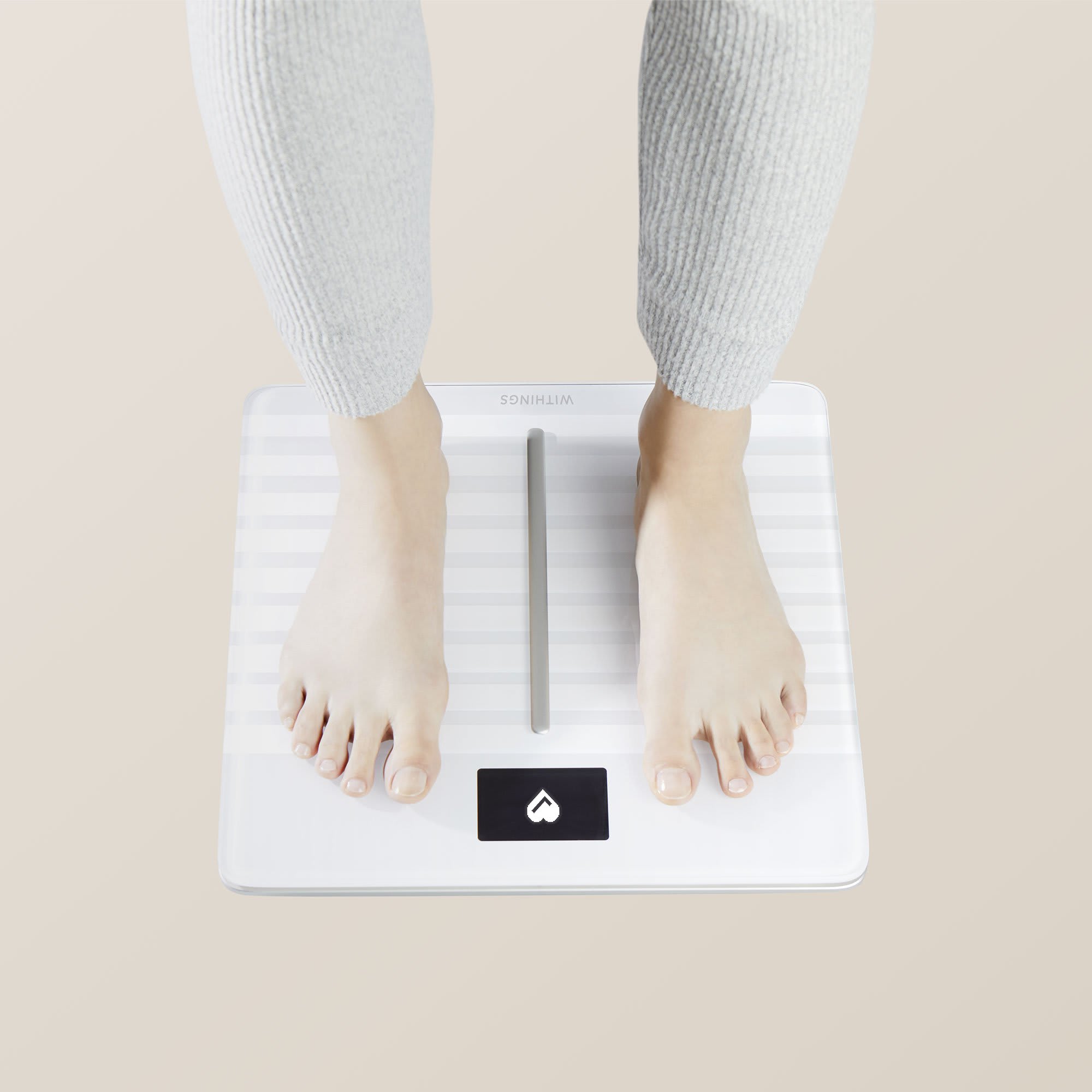 Withings Body Comp Complete Body Analysis Smart Wi-Fi Scale White