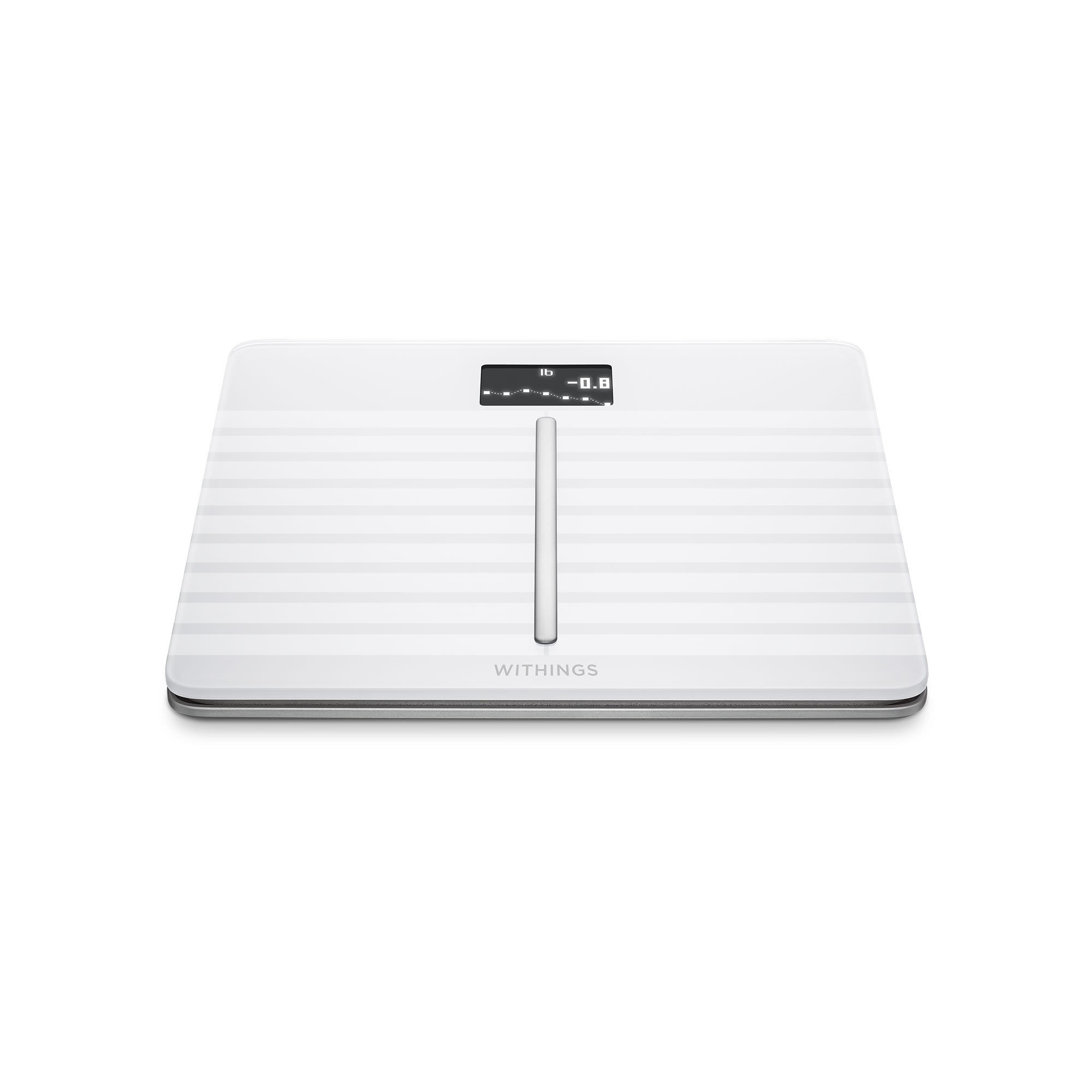 Withings Body Comp Complete Body Analysis Smart Wi-Fi Scale White