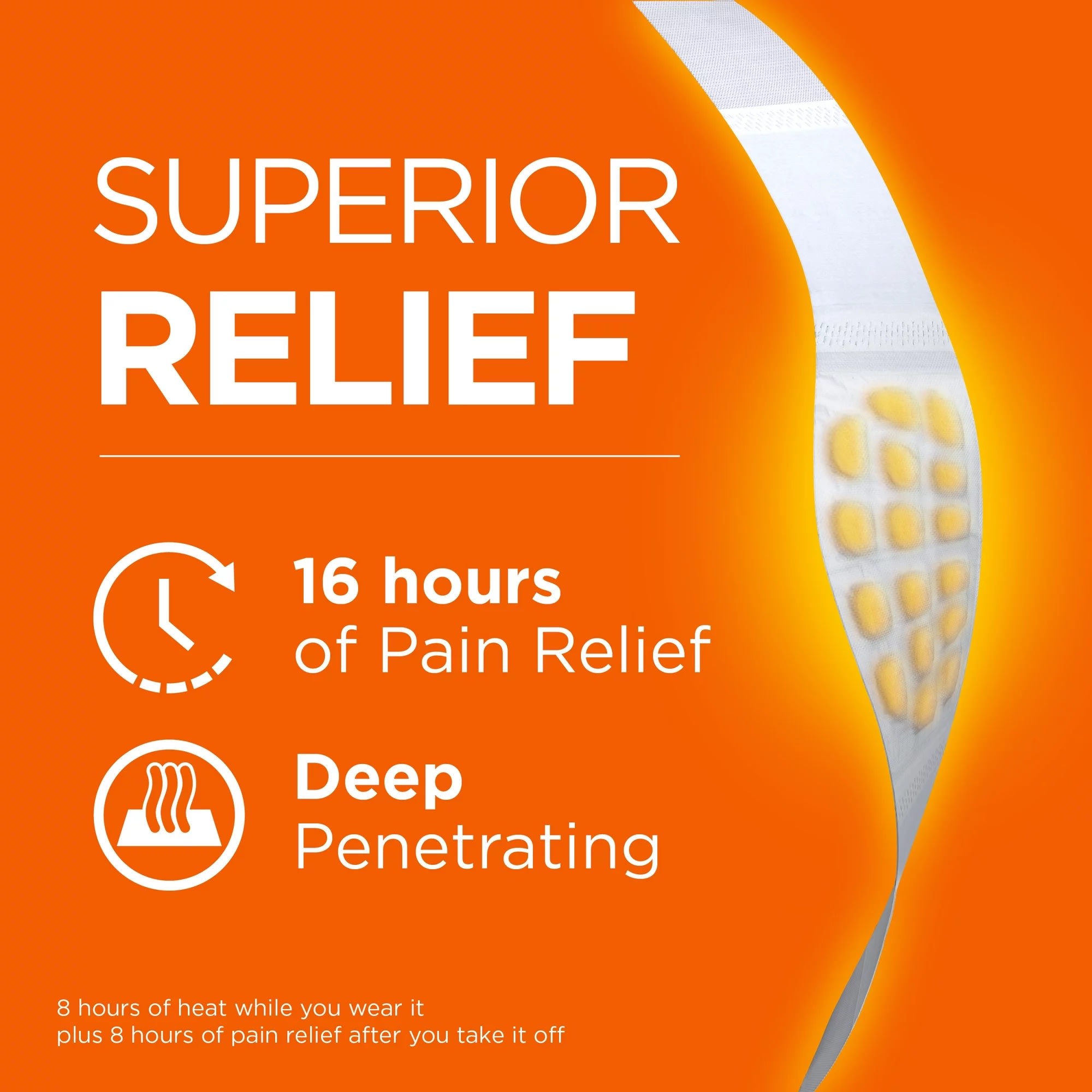 Menstrual Pain Therapy, soothing heat for 8 hours - ThermaCare