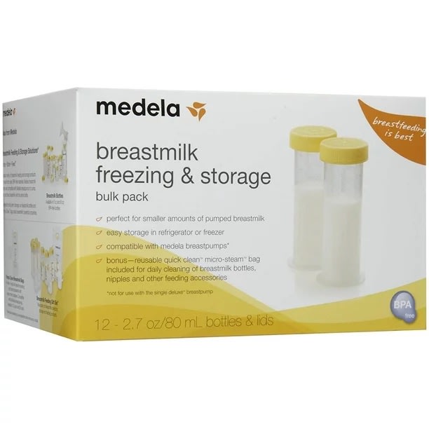 Medela 8 oz Breast Milk Bottle Set - 3 pack