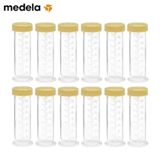 2.7oz Breast Milk Containers, 12 count