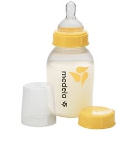 Medela Breast Milk Storage/Freezing Containers with Lids, Clear, 2.7 oz - 12 count