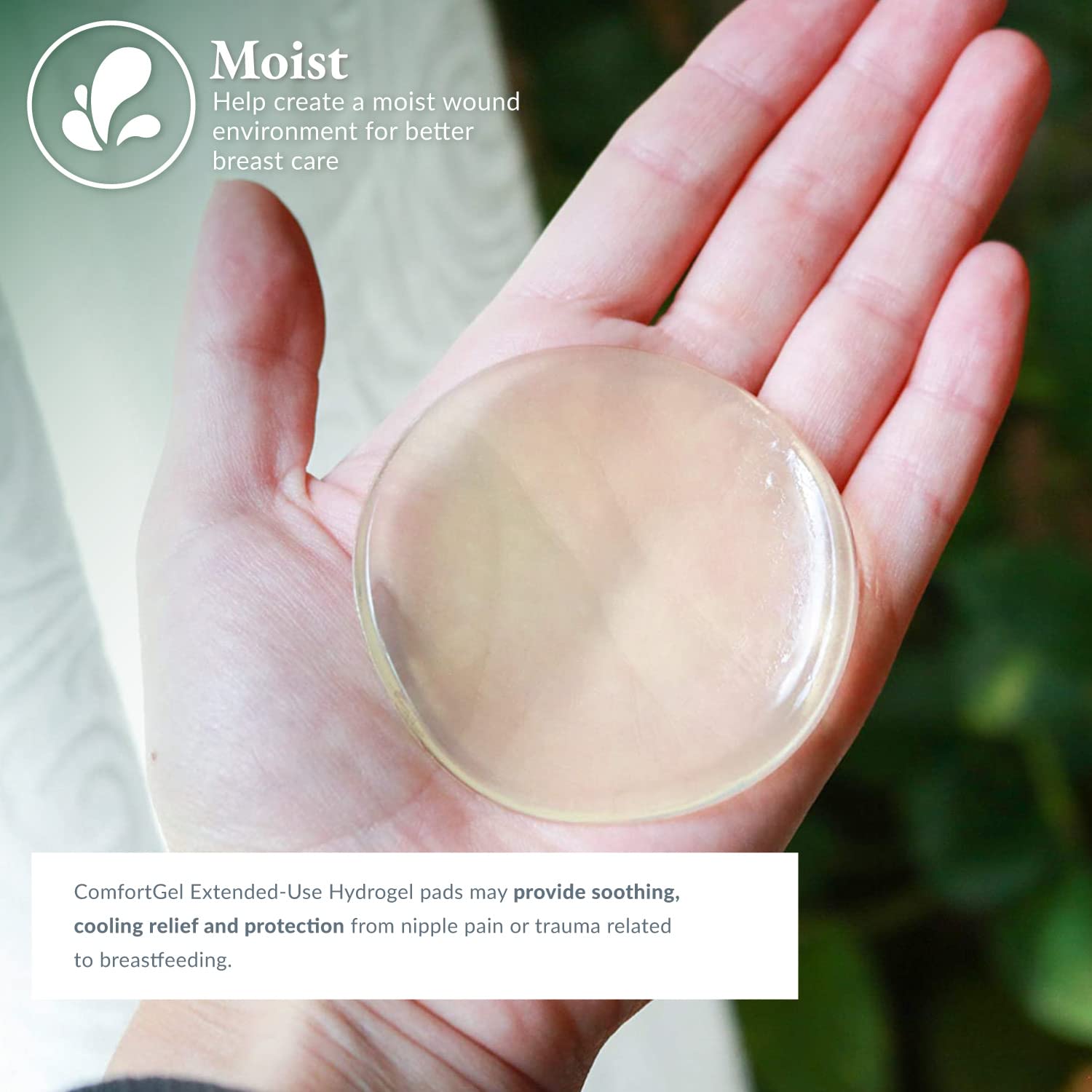 Motif Medical, Soothing Hydrogel Nipple Pads, for Nursing Moms