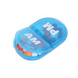 Large Compartment Pill Box 7 Day Medicine Storage Organizer Container Case  AM PM