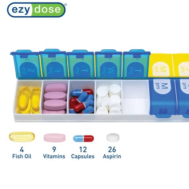 Ezy Dose Weekly AM/PM Pill Organizer