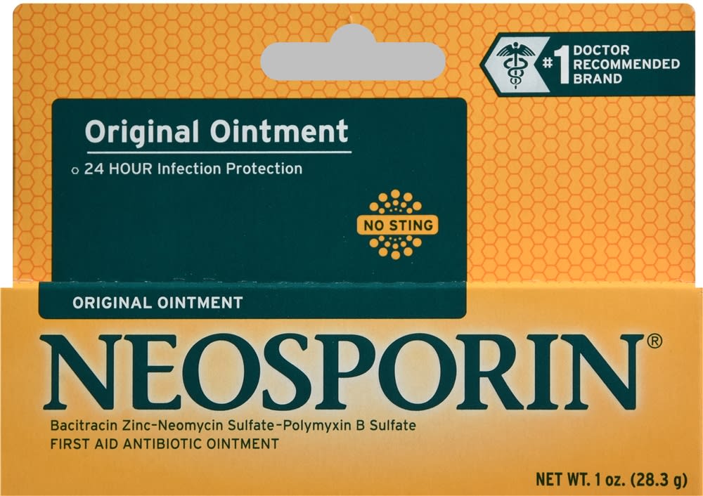 Anstændig tæerne balance Neosporin Original First Aid Antibiotic Ointment - 1 oz | Optum Store