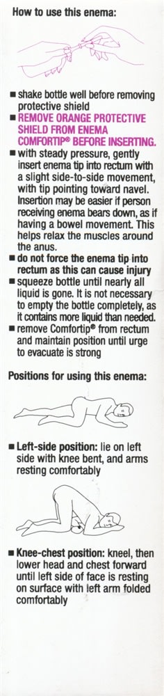 Fast-Acting Fleet Bisacodyl Enema for Reliable Constipation Relief