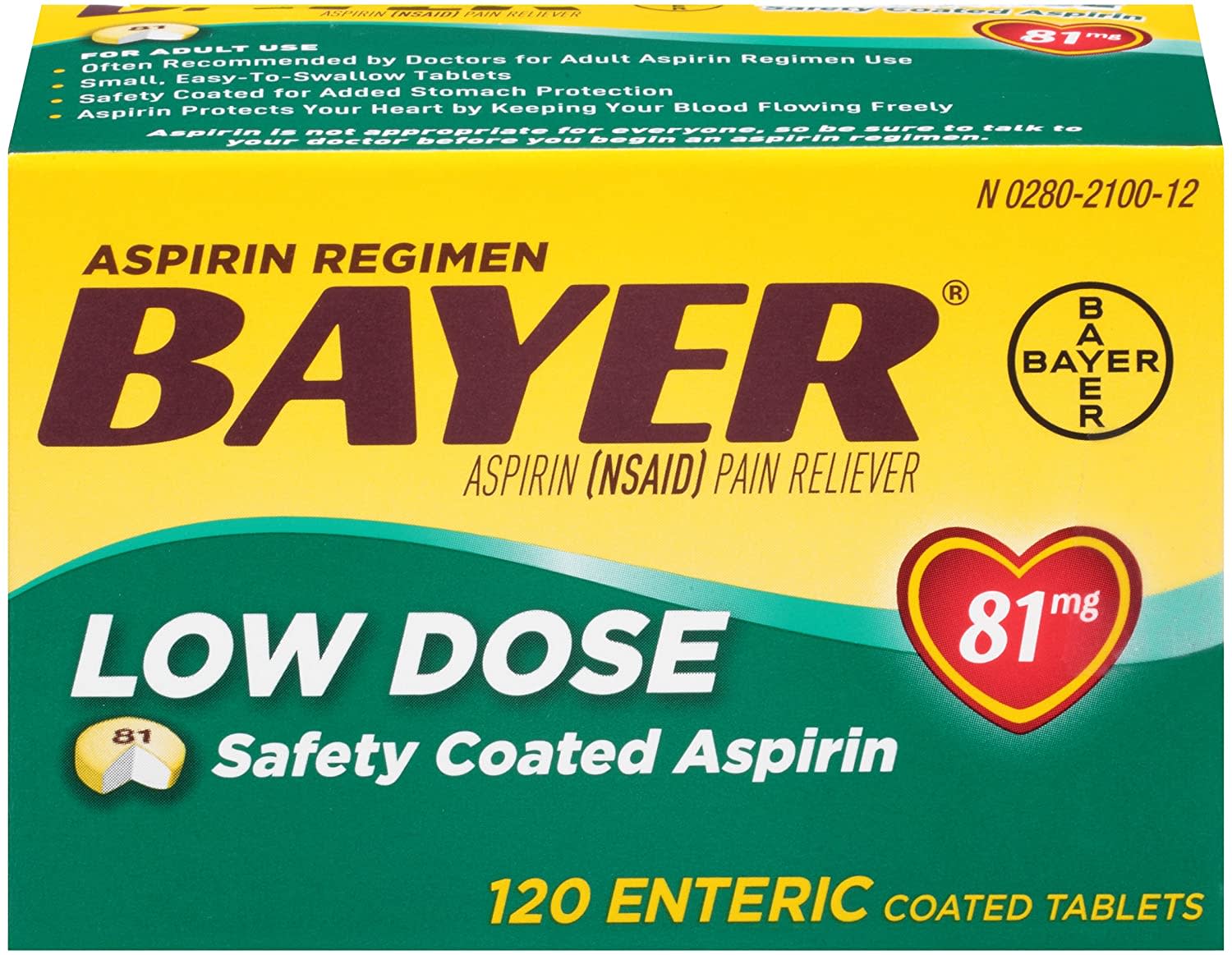 81 Mg Aspirin Tablet