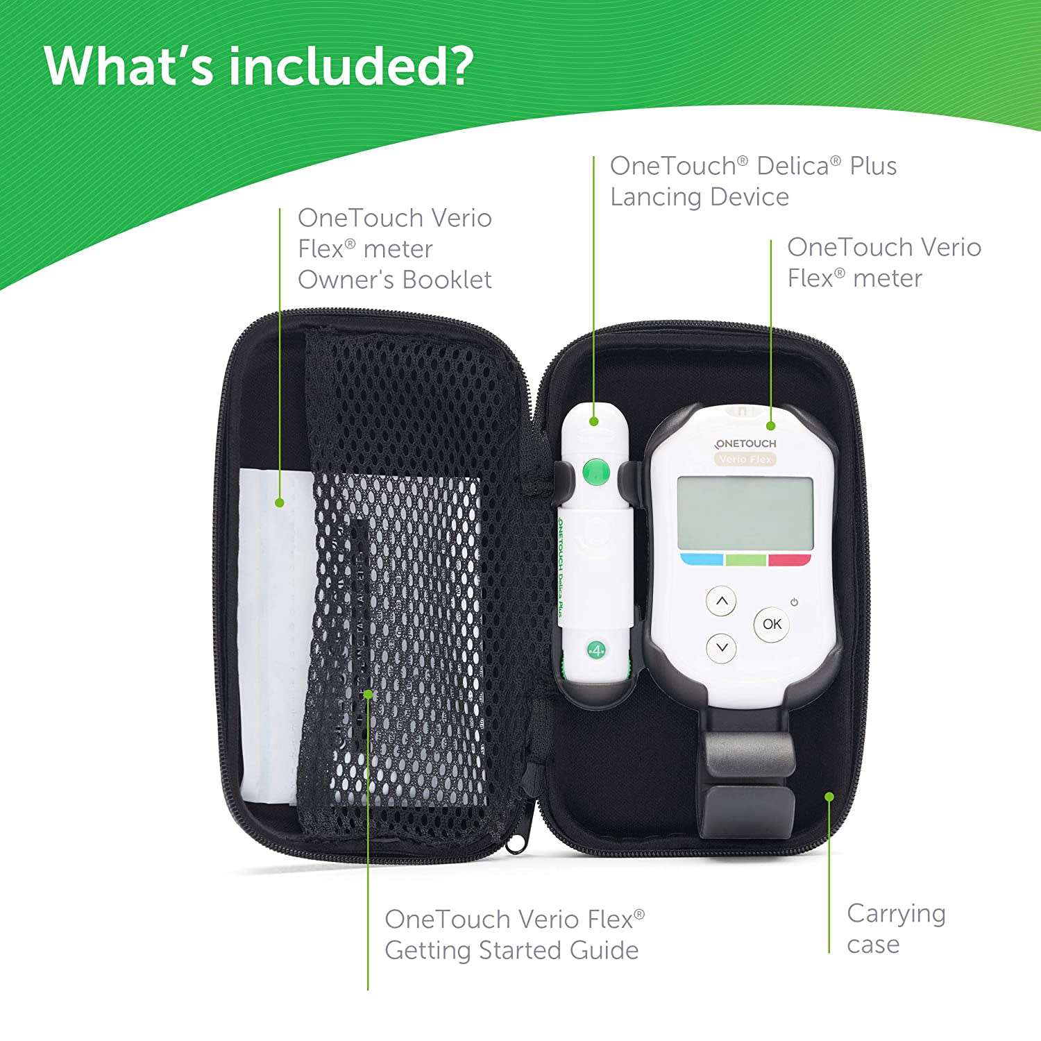 Onetouch Verio Flex Blood Glucose Monitor-Blood Sugar Monitor | Optum Store