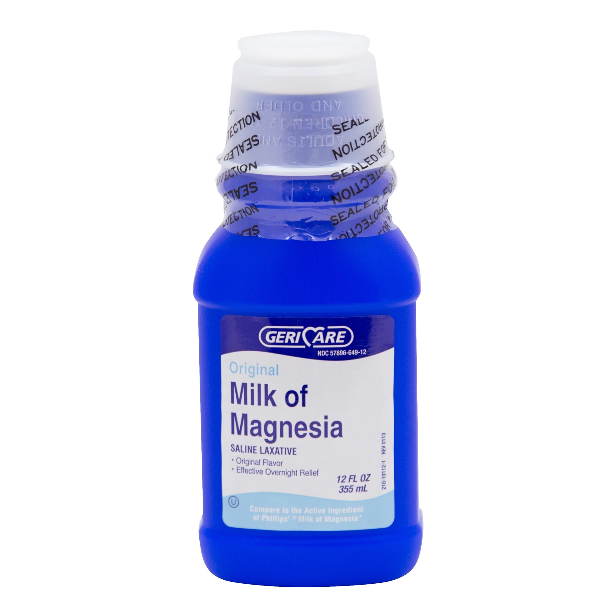 GeriCare Milk of Magnesia Saline Laxative Original Flavor 16 oz —  Mountainside Medical Equipment