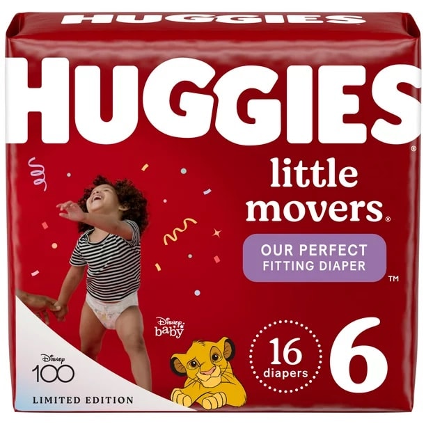 Huggies Snug & Dry Diapers, Disney Baby, 6 (Over 35 lb) - 19 diapers