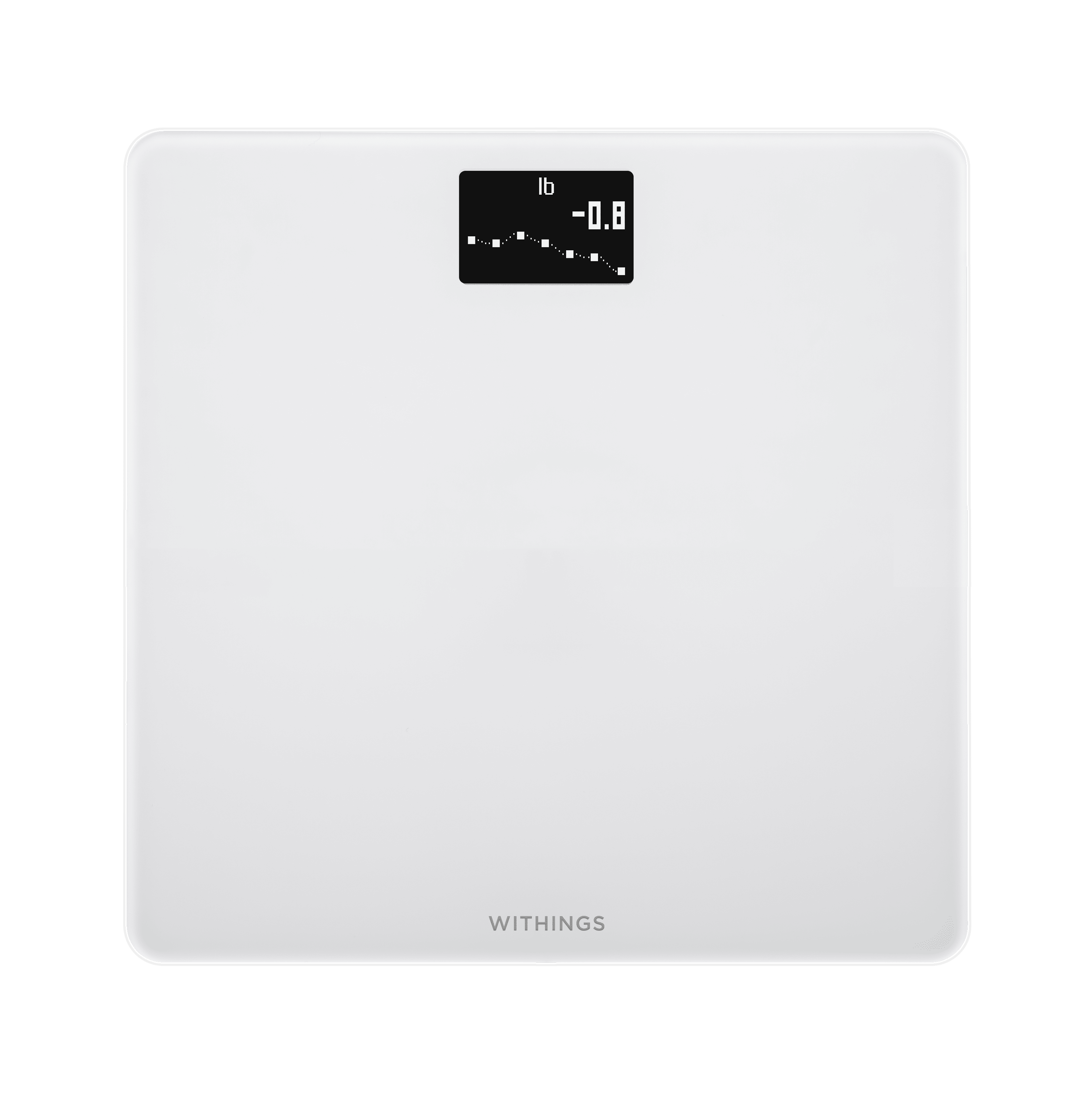 Withings - Body Weight & BMI Wi-Fi Smart Scale - White