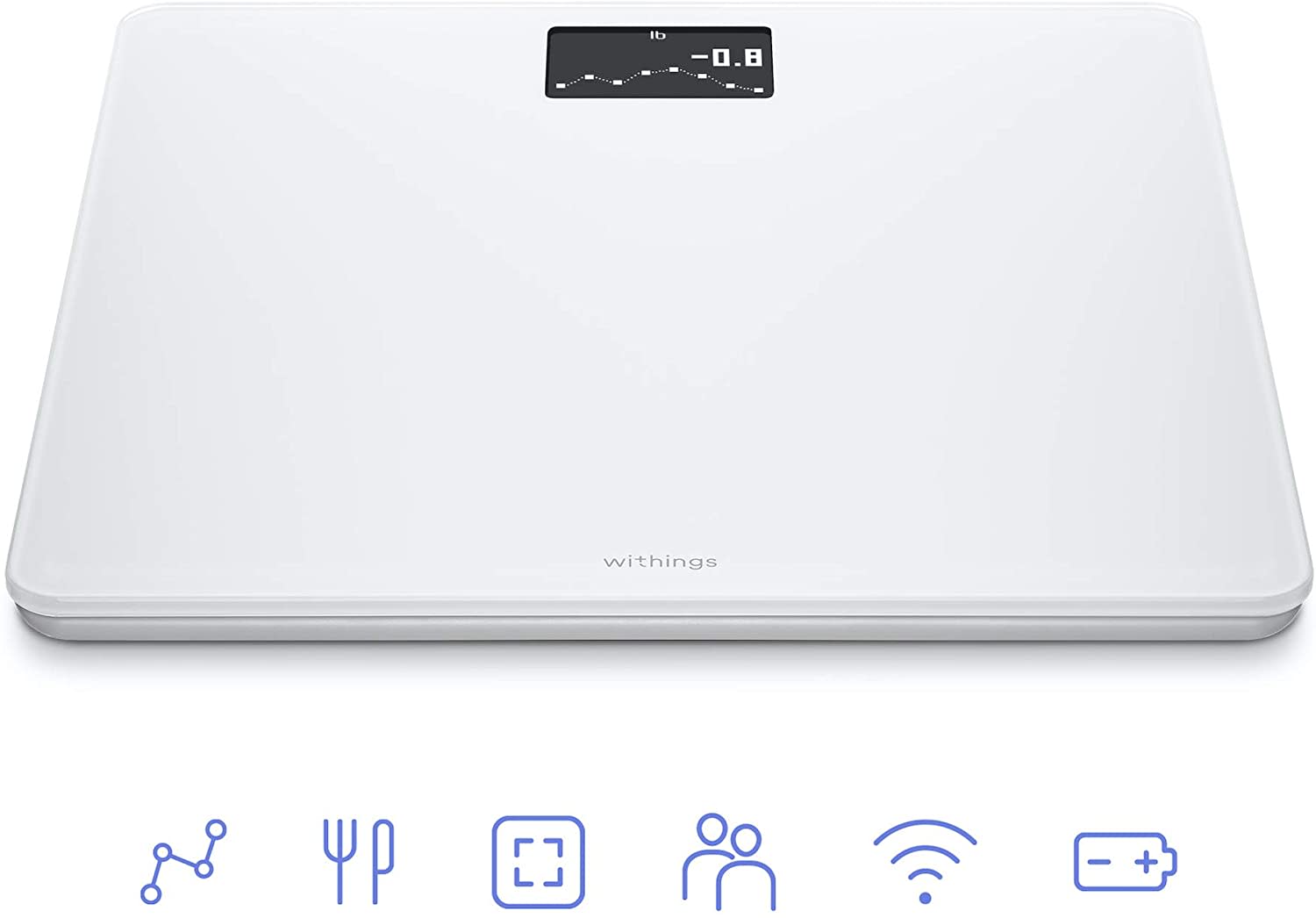 Withings Body - Digital Wi-Fi Smart Scale with Automatic Smartphone App  Sync, BMI, Multi-User Friendly, with Pregnancy Tracker & Baby Mode