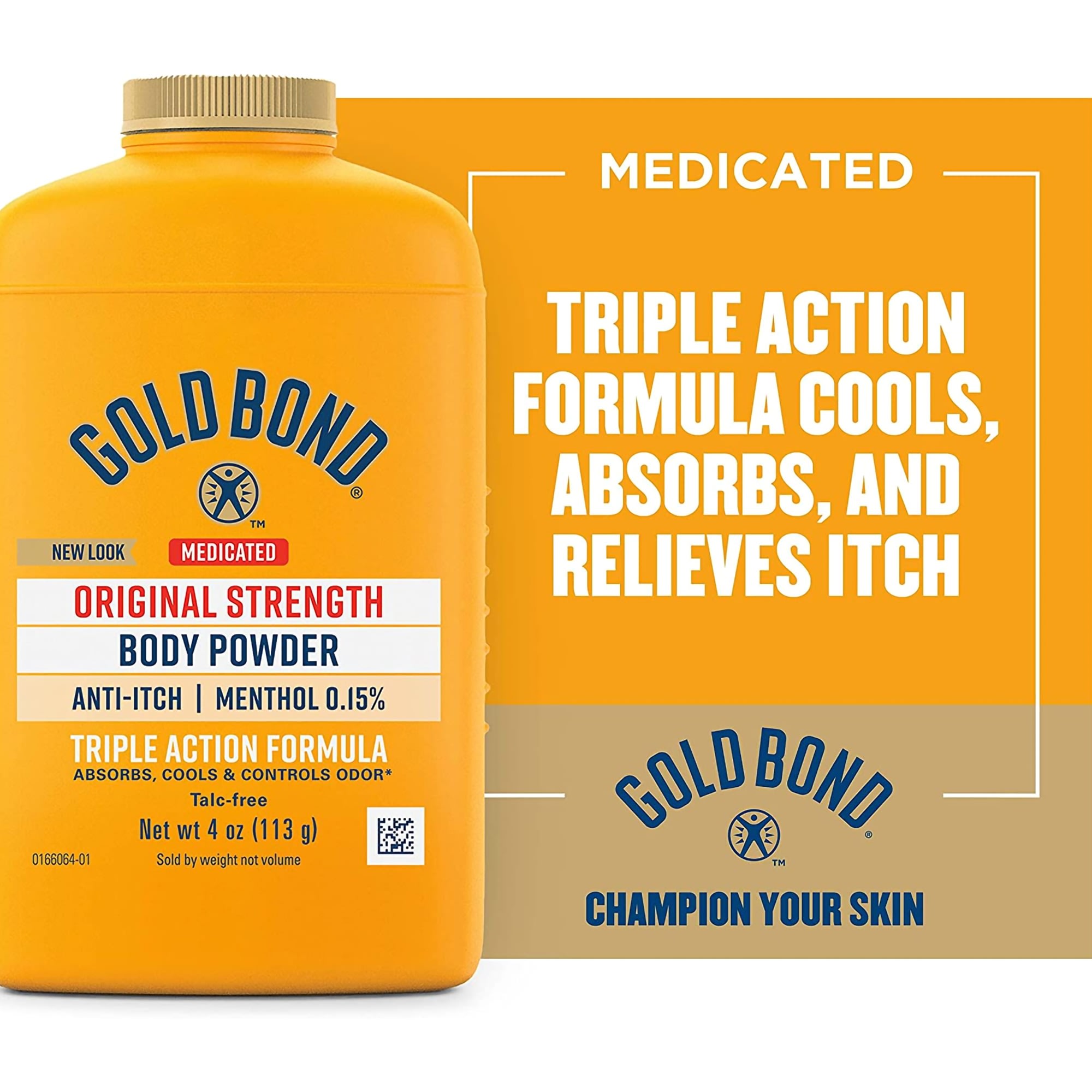 Gold Bond Body Powder, Original Strength, Medicated - 10 oz