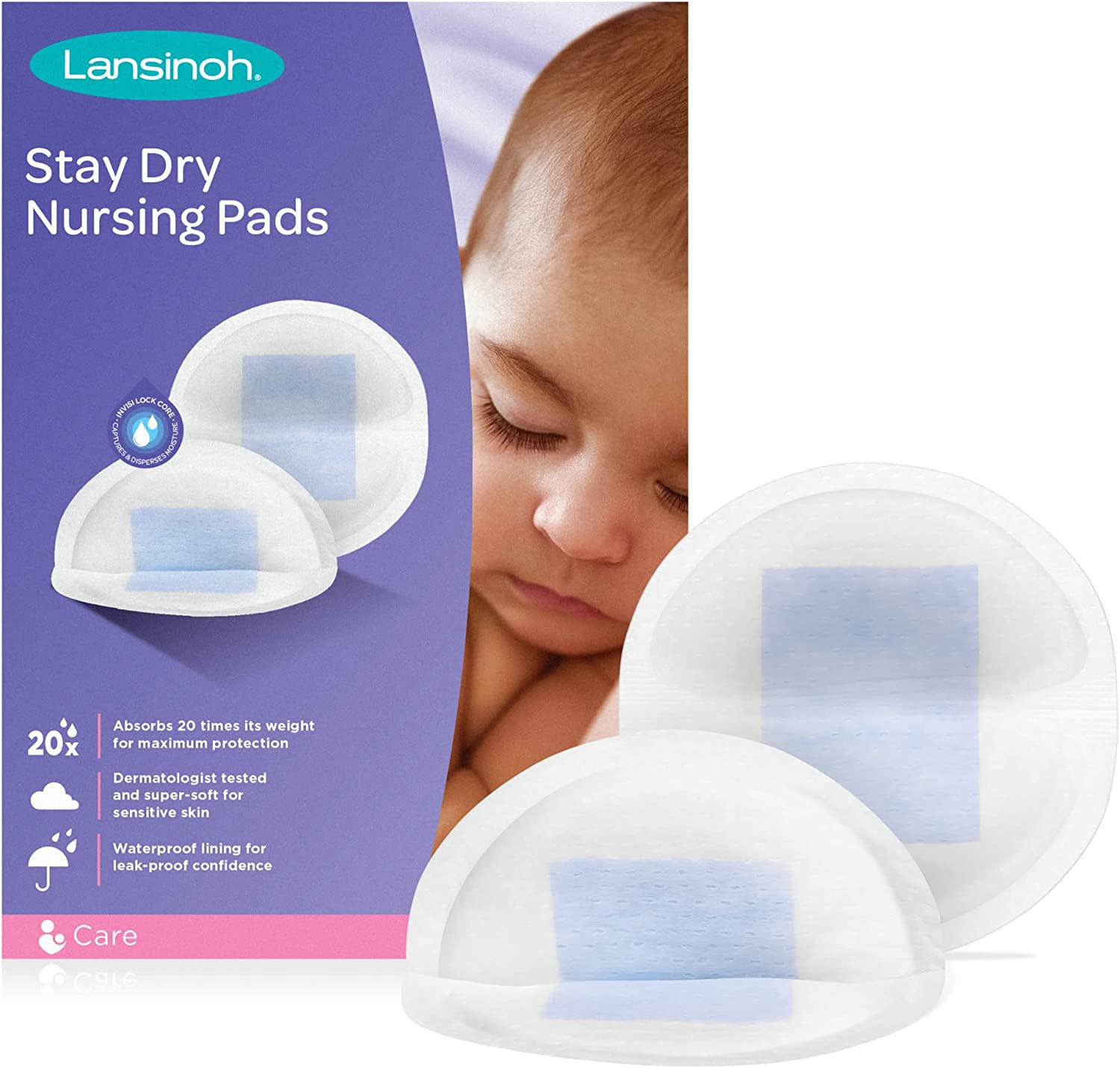 Lansinoh Soothies Cooling Gel Pads Nursing Pads - 2 ct