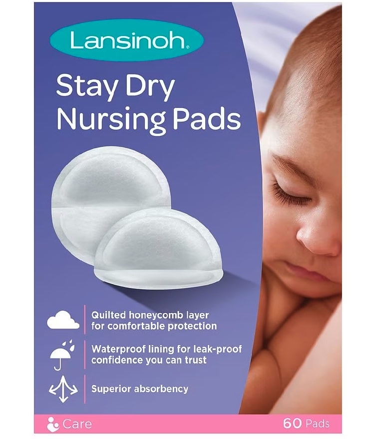 Lansinoh Stay Dry Breast Pads for Breastfeeding 200 Ct | Nursing Pads  Disposable | Breastfeeding Pads for Leaking | Disposable Nipple Pads |  Nursing