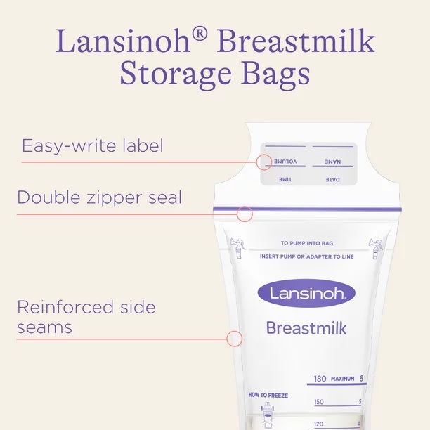Qoo10 - DR BROWN S Breastmilk Storage Bag (6oz/180ml) - 50-pack