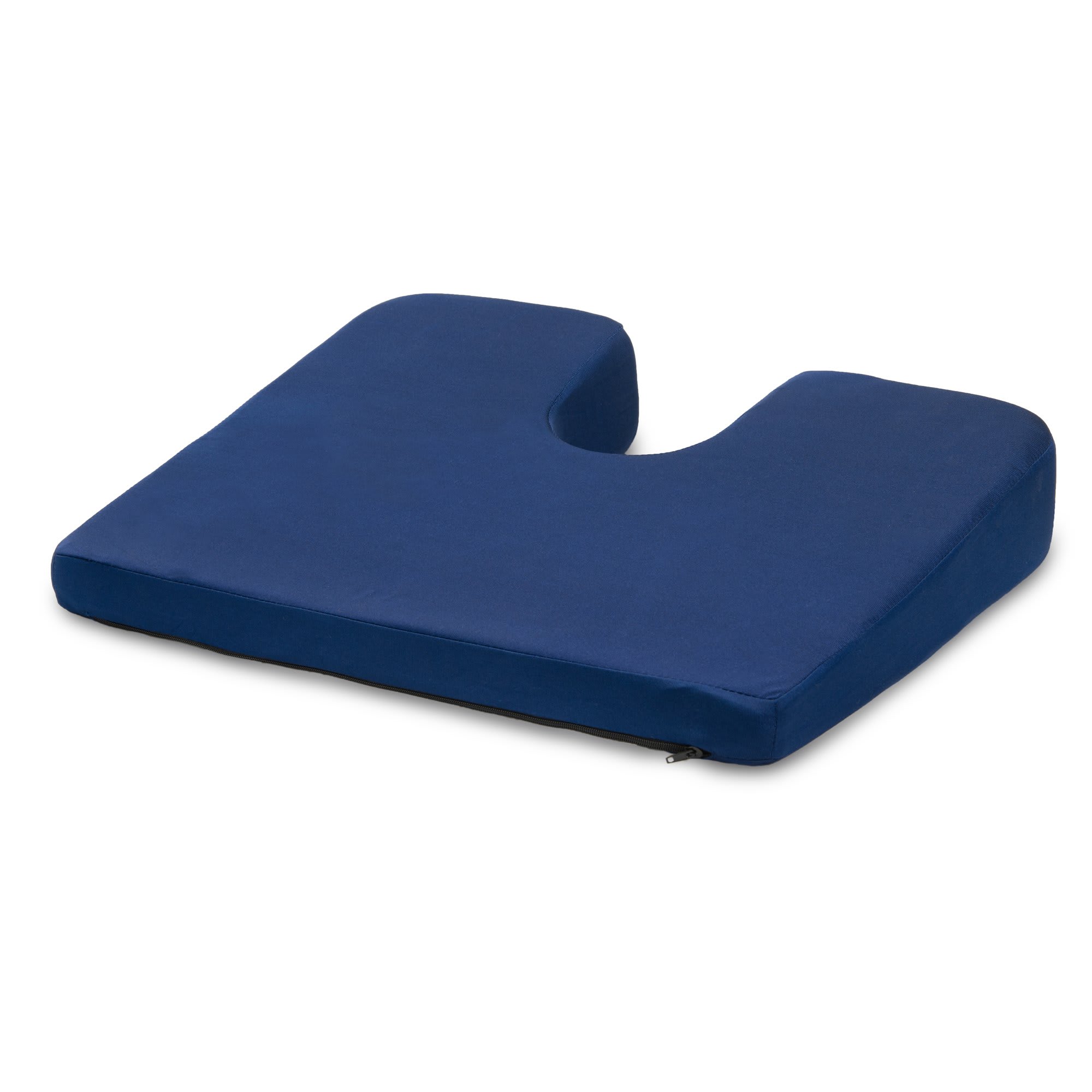 McKesson Blue Foam Coccyx Support Seat Cushion - 1 ct