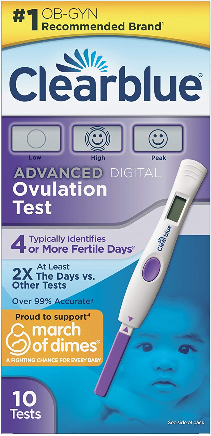 ClearBlue Advanced Digital Ovulation Tests - 10 ct | Optum Store