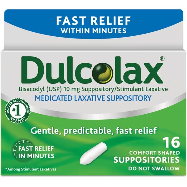 Dulcolax Suppository: Package Insert 