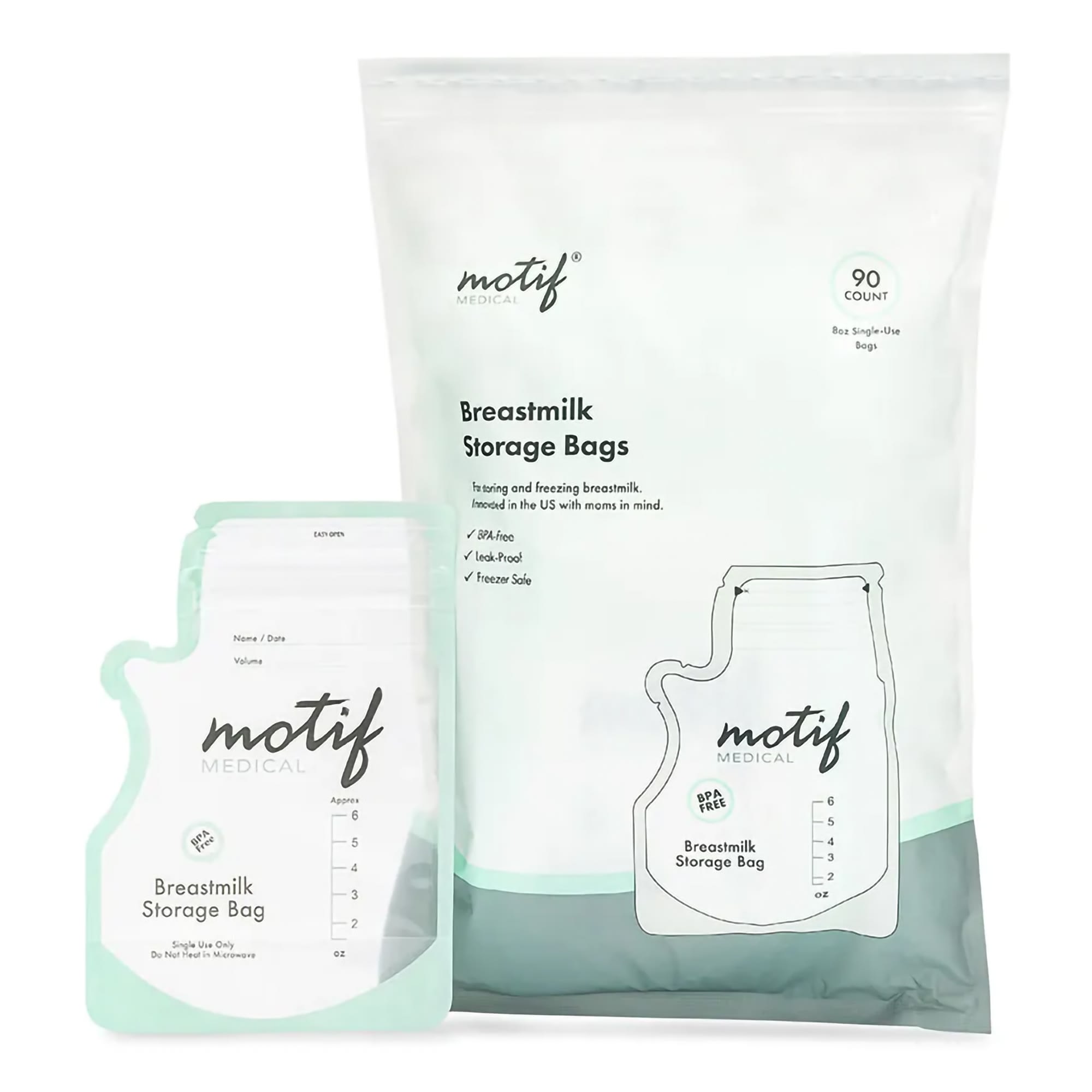 Evenflo Advanced Breast Milk Storage Bags 5oz, 100ct : Target