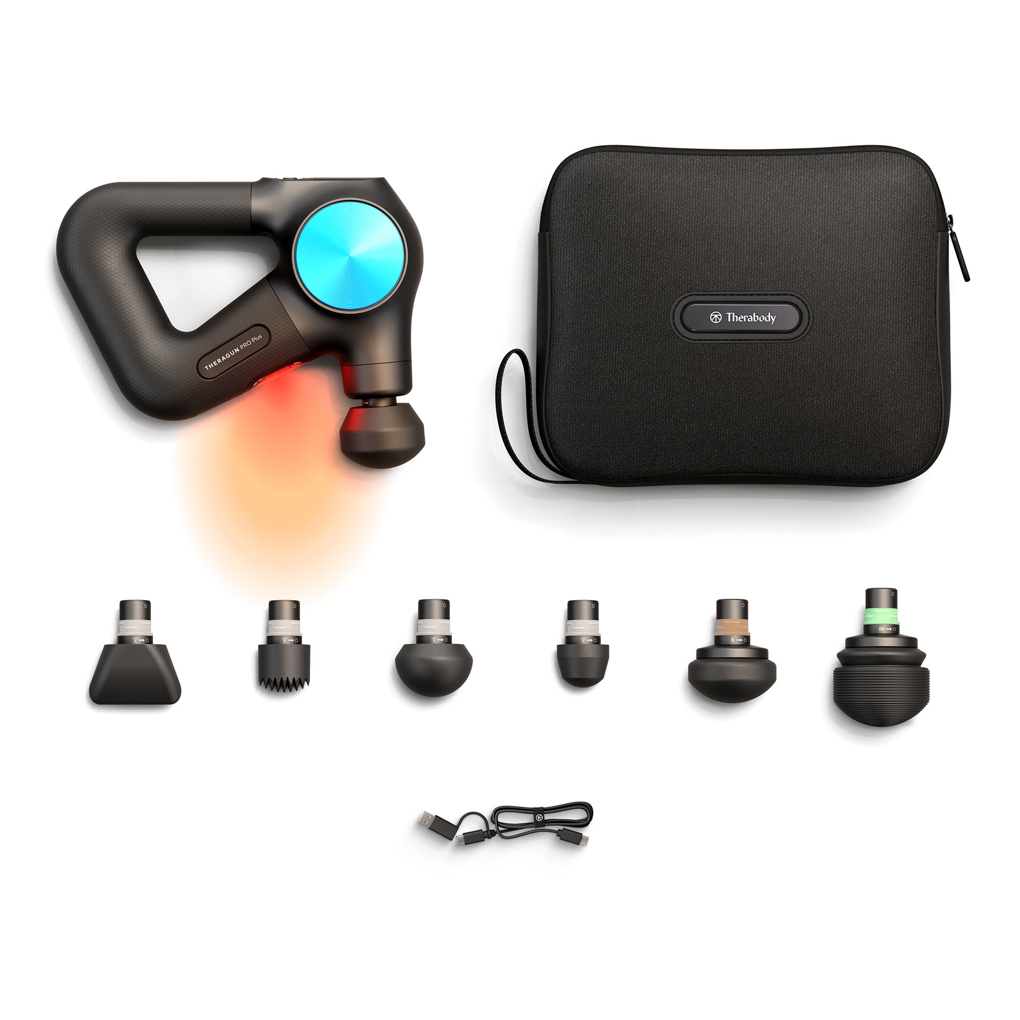 Therabody - Theragun Pro Plus Hand-Held Massager - Black