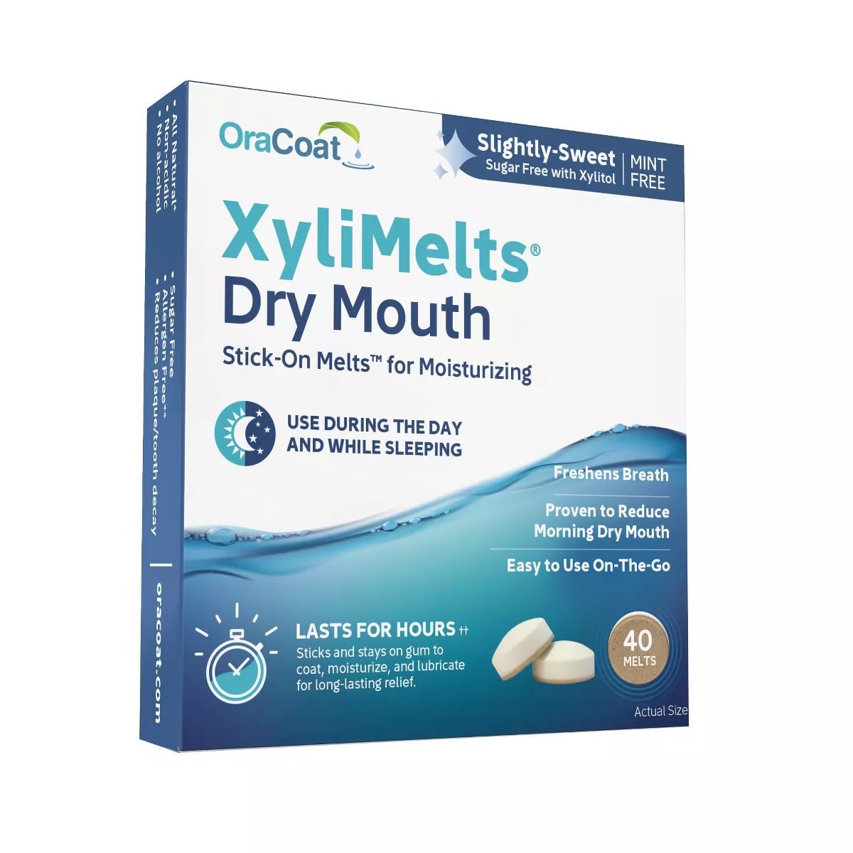 XyliMelts® Dry Mouth delivers xylitol for several hours—even while sleeping  - Simple and Practical Mental Health