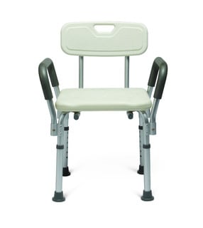 FSA/HSA Eligible Shower Chair for Inside Shower, Shower Stool with Free  Assist Grab Bar/Toiletry Bag, Tool-Free Assembly Shower Seat for Bathtub