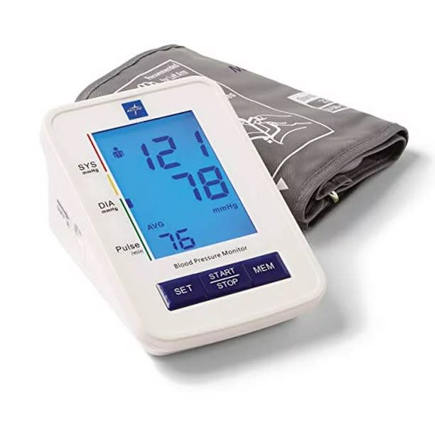 Medline Plus Digital Wrist Blood Pressure Monitor 1Ct