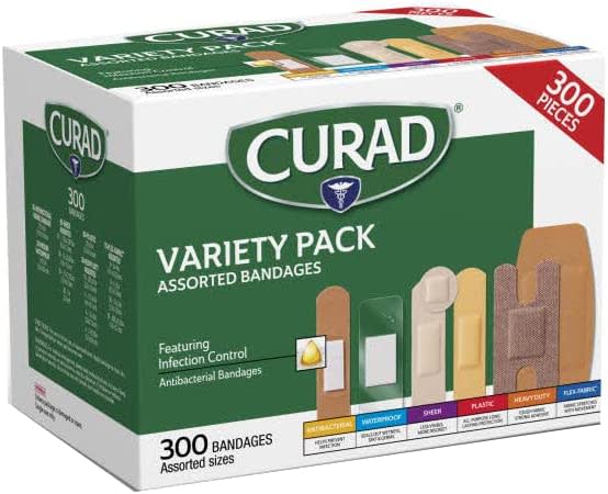 CURAD Flex-Fabric Adhesive Bandages 1x3 100Ct