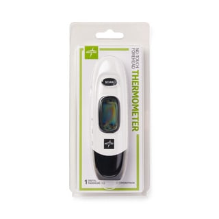 Medline Infrared Talking Ear / Forehead Thermometer 1Ct