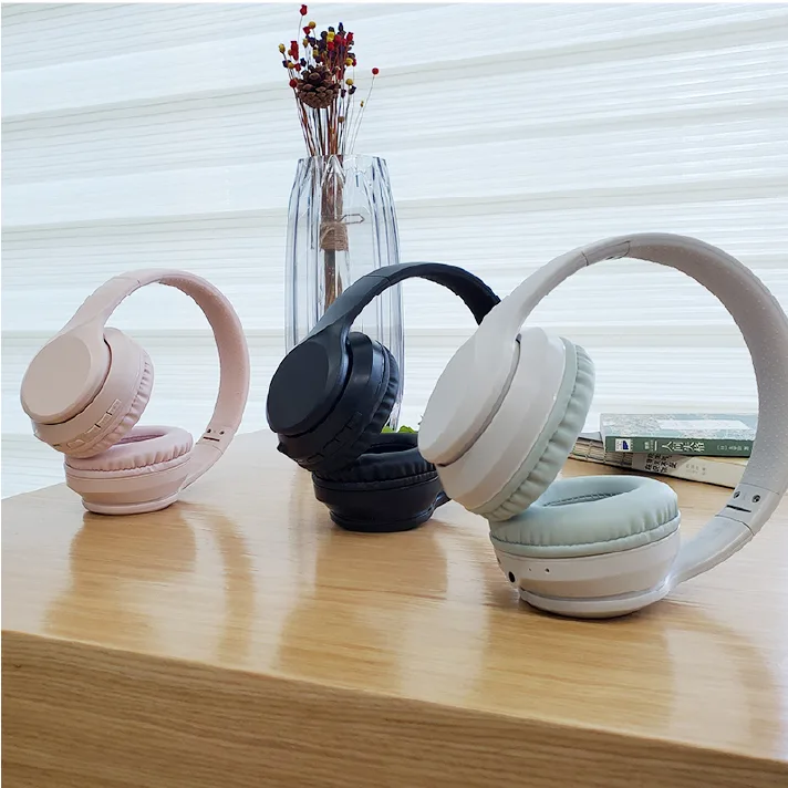 Over-ear Wireless Bluetooth Headphone (Pink) BH-188