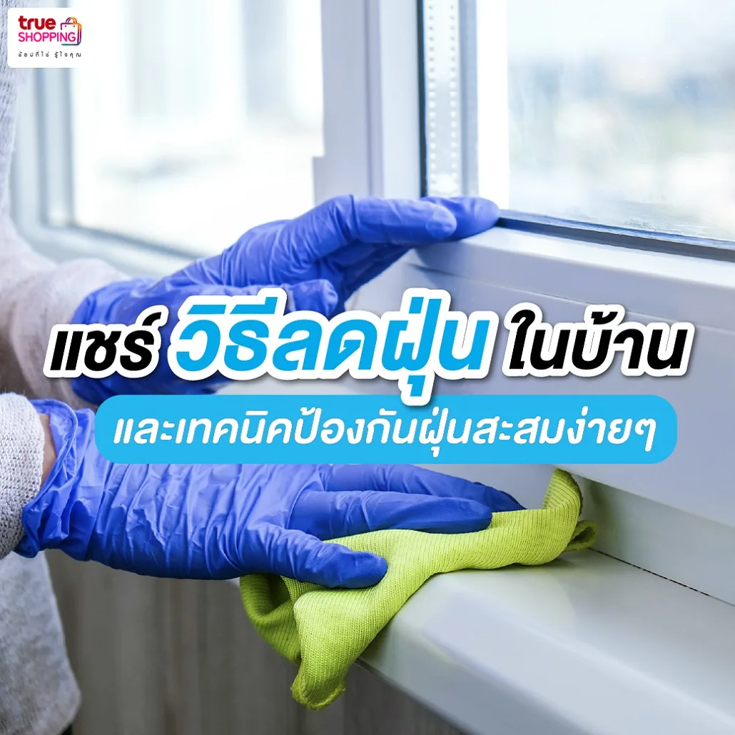 แชร์เทคนิคจัดการ ฝุ่นในบ้านเยอะ ทำไงดี ไม่ให้ฝุ่นกลับมา