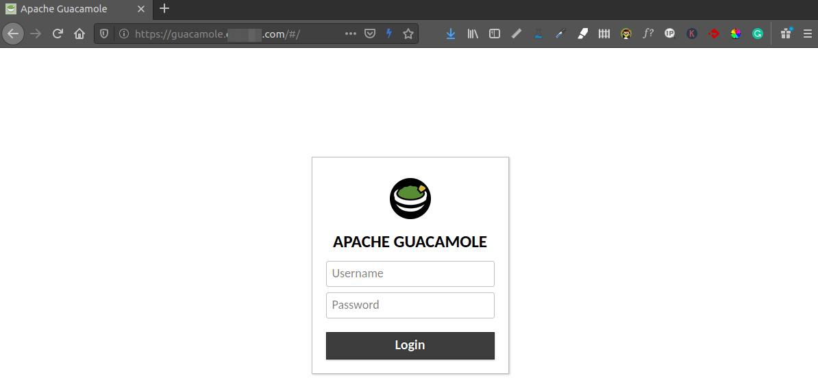 Implementing Apache Guacamole and Editing the Skin Made Easy