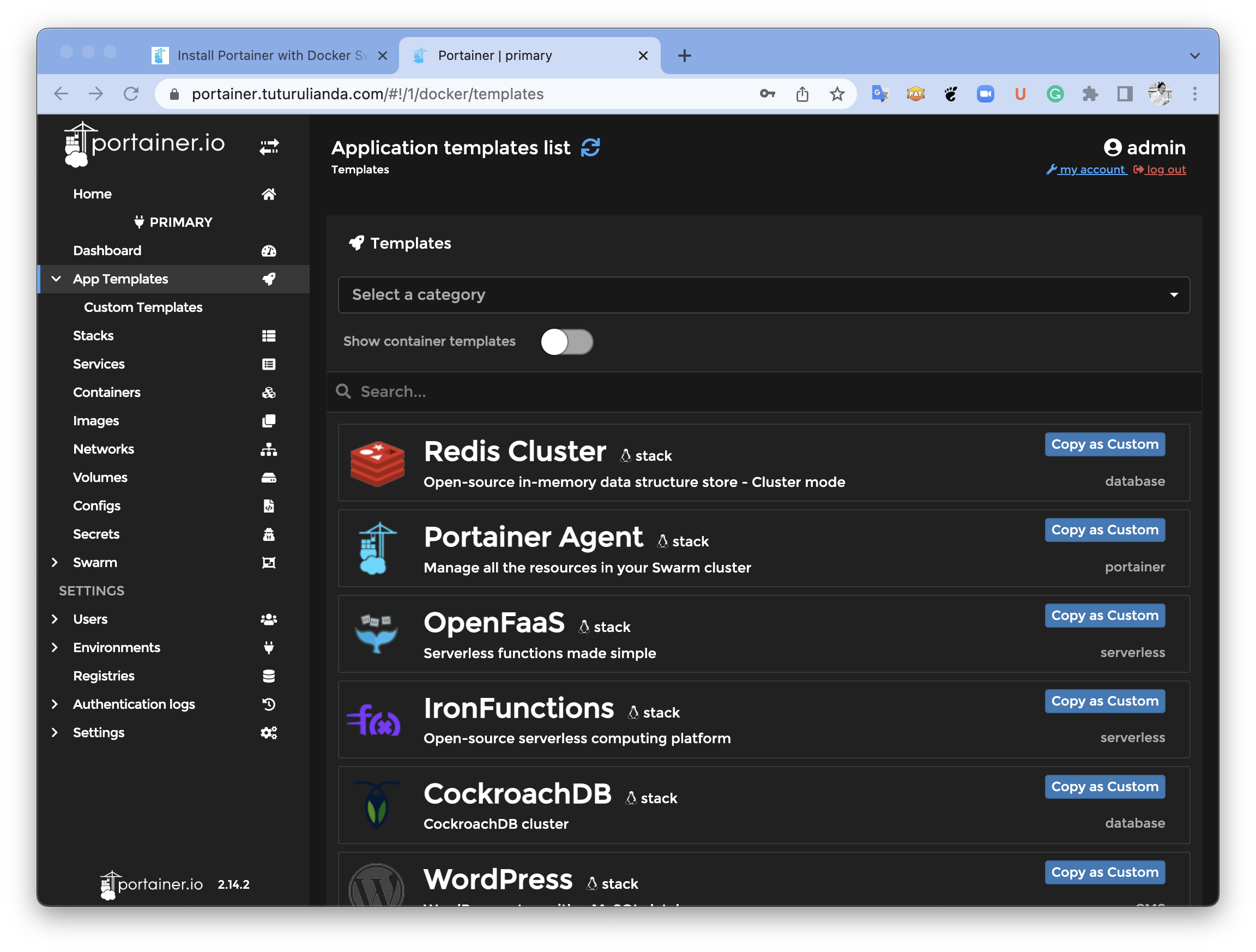 Running Portainer Server and Portainer Agent Using Docker Swarm