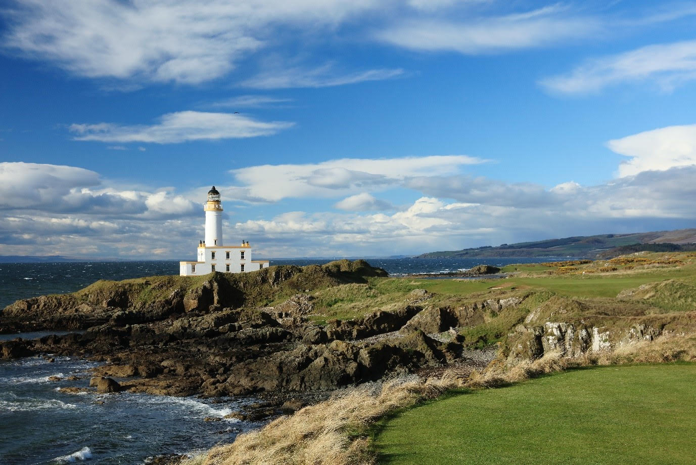 lighthouse on golf course