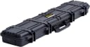 MEIJIA Portable Waterproof All Weather Hard Rifle Case,Soft Handle Grip,Customizable Fit Foam Inserted,without wheels,Black