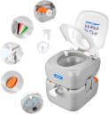 Kohree Portable RV Toilet, Large Camping Toilet Porta Potty, 5.8 Gallon